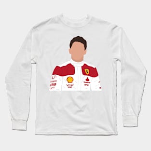 Leclerc in Monaco 2023 Long Sleeve T-Shirt